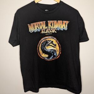 Mortal Kombat Klassic Mens Tshirt size Large